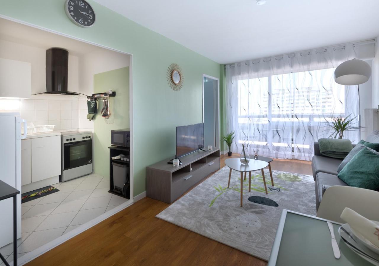 Appartement Cosy - Tonkin, Parc Tete D'Or Villeurbanne Buitenkant foto