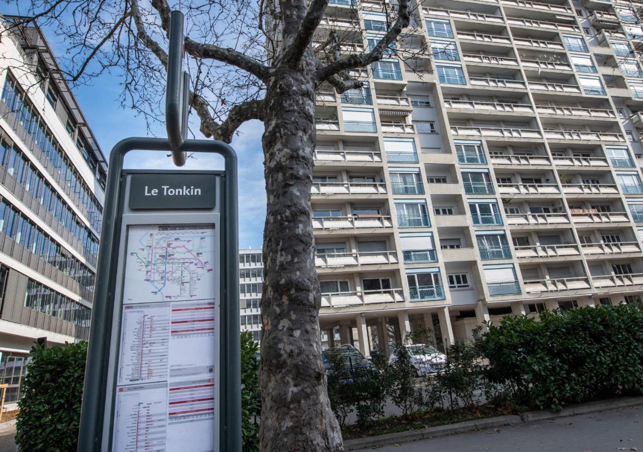 Appartement Cosy - Tonkin, Parc Tete D'Or Villeurbanne Buitenkant foto